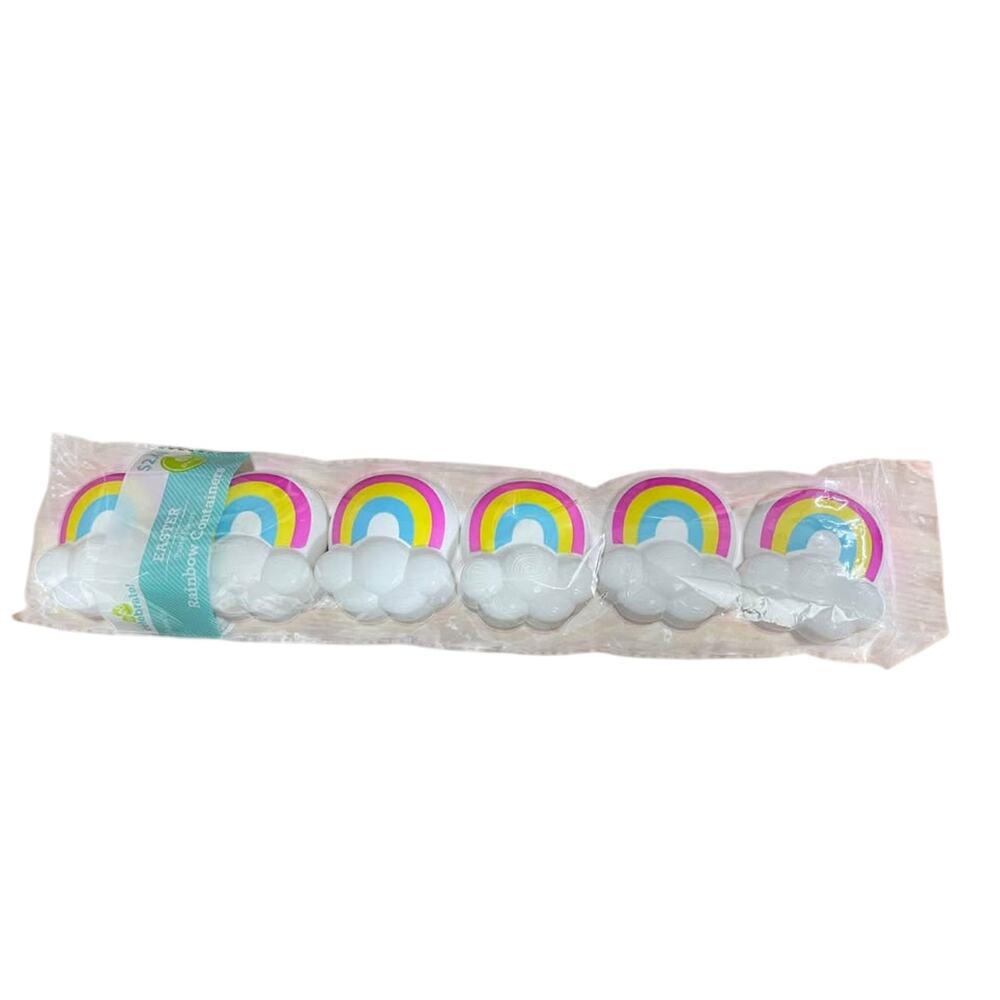 Rainbow Clouds Pop Open Easter Eggs 18 packs of 6 / 108 total New